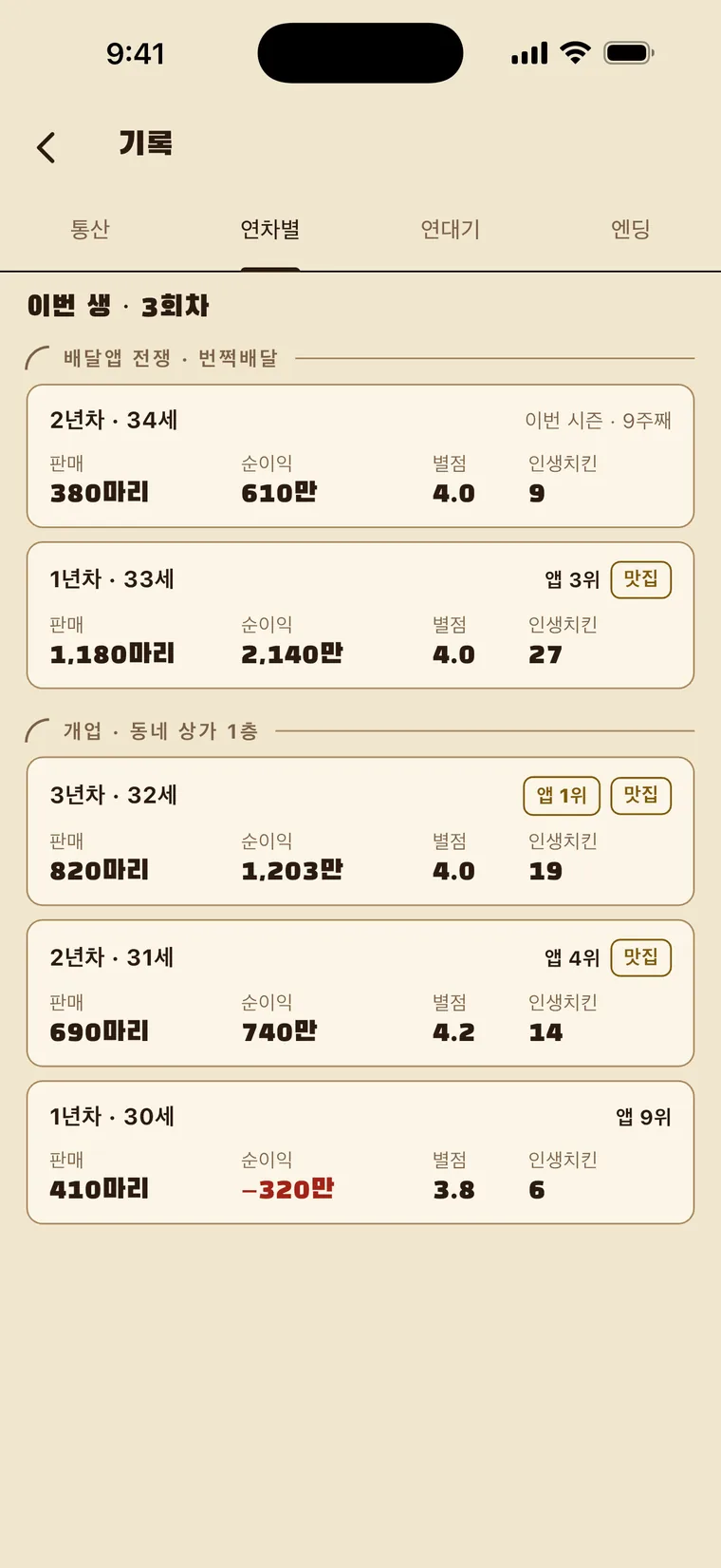 폐업하면 또 개업함 실행 화면 5